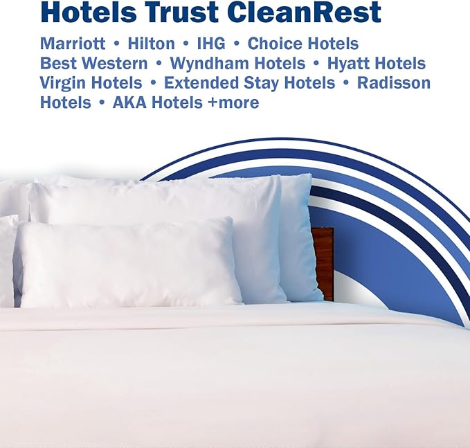 CleanRest Waterproof Mattress Fitted Sheet Protector, Ultimate Defense Against Spills and Wear, MicronOne Allergen Barrier, Breathable, Chemical-Free, Fits Mattress Depths 12" to 21" (Full)
