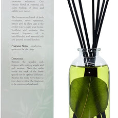 Urban Naturals Eucalyptus Spearmint Stress Relief Aromatherapy Diffuser Gift Set | Fragrance Your Space | Fresh Scented Room Freshener + Home Decor | Home Gift Idea. Vegan.
