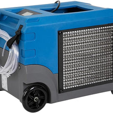 Mounto MOUNTO 268Pints LGR Commercial Compact Dehumidifier with Pump and Drain Hose, LGR Portable Dehumidifier with wheels for Home, Basements, Garages, and Job Sites (Blue)