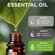 InnoGear Aromatherapy Diffuser & 8 Essential Oils Set, 300ml Premium 5-in-1 Ultrasonic Essential Oil Diffusers Scent Humidifier Aroma Diffuser Vaporizer Auto-Off Timer for Room Office Home, Yellow