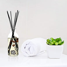 Urban Naturals Mountain Air Scented Fragrance Oil Reed Diffuser & Room Freshener | Golden Apples, Birch Wood, Fennel, Pear Eucalyptus, Mint & Aromatic Sage | Decorative Botanicals | Vegan | USA Made