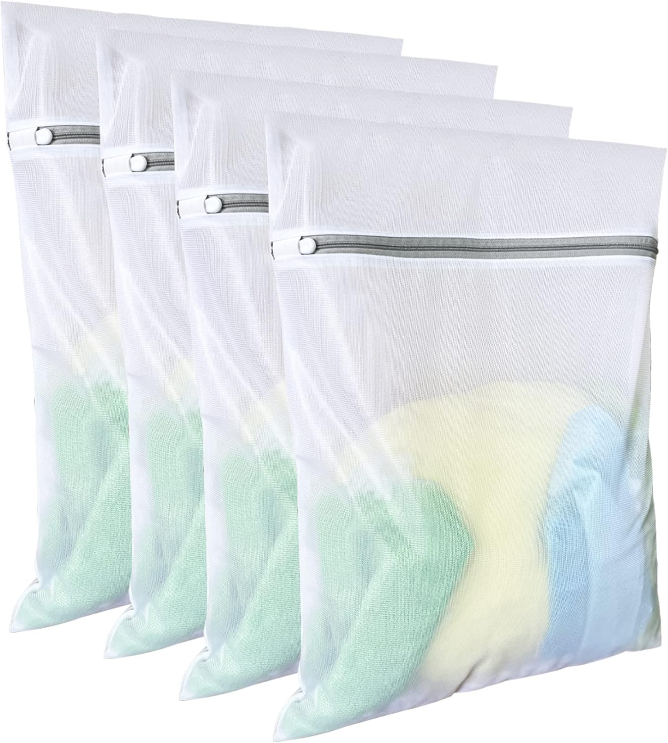Lingerie Bags for Washing Delicates,Small Fine Mesh Laundry Bags,3Pcs(1 Large,1 Medium,1 Small) Dormly