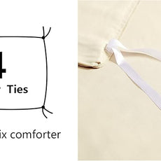 Amazon Basics Lightweight Microfiber 3-Piece Duvet Cover Set, Beige, Solid, Full/Queen