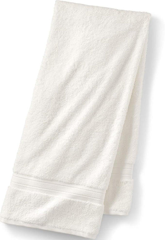 Lands' End Supima Towel Ivory Bath- Bath Towel
