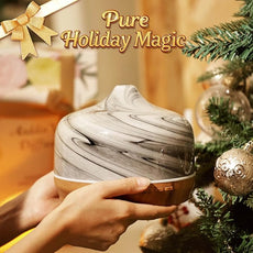 Porseme 500ml Glass Essential Oil Diffuser Aromatherapy Ultrasonic Cool Mist Humidifier 15-21 Running Hours Waterless Auto-Off Air Diffusers for Sleeping,Yoga,Office Working,Spa and Rest (Ink)