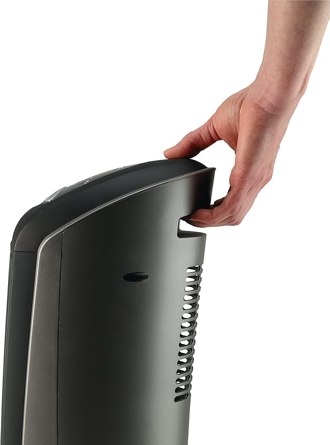 Lasko 1500W Ceramic Tower Space Heater with Remote, Thermostat, Timer & Widespread Oscillation, Portable Electric Heater for Indoor Use, Bedroom & Living Room, 751320