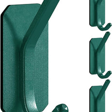 Paoli Heavy Duty Adhesive Wall Hooks (4, Emerald)