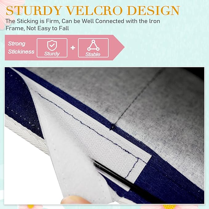 Bedside Storage Caddy/Bedside Hanging Storage Bag for Headboards Bunk Beds Dorm Rooms Book Phone Magazine Holder (Navy Blue)