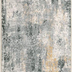 Lahome Modern Abstract Runner Rug - 2x7 Gray Soft Long Hallway Rug Runner Kitchen Mat, Non-Slip Machine Washable Indoor Throw Carpet Runner for Living Room Bathroom Sink Bedroom Entryway Sunroom