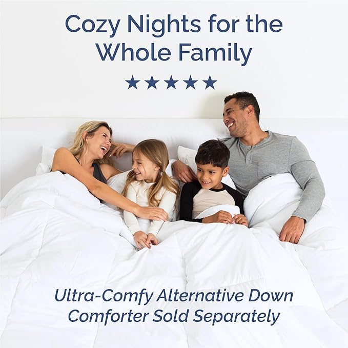 Twin XL Size 3 Piece Sheet Set - Comfy Breathable & Cooling Bed Sheets Set - Hotel Luxury Bedding for Women, Men, Kids, Teens, Boys & Girls - Deep Pockets, Soft, Wrinkle Free - Oeko-Tex - Off White