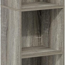 Furinno PASIR Book Shelf, 5-Tier Modern Bookshelf, Open Shelves Bookcase 9 x 12 x 52, for Living Room, Bedroom, Home Office, French Oak