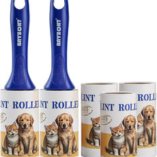 Lint Rollers 525 Sheets Extra Sticky Lint Roller Portable Lint Remover with 2 Upgraded Handles 5 Rollers for Pet Hair Clothes Furniture Blanket