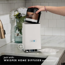 ScentAir Whisper Home Monthly Plug-in Refill, Fragrance Cartridge for Home and Office, Santal & Red Cedar