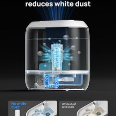 Dreo Humidifiers for Bedroom, Top Fill 4L Smart Cool Mist Humidifier with Oil Diffuser, Cartridge, Nightlight, 36H Runtime, Quiet Ultrasonic Humidifiers for Home, Baby Nursery, Plants, Office, HM311S