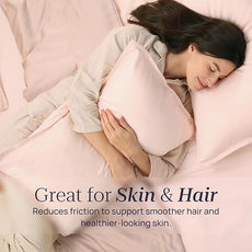 Twin Size 3 Piece Bed Sheet Sets, DeepSleep Tech Luxury Bedding Made with 100% Tencel Lyocell - Silky, Lustrous & Gentle on Skin | Dollhouse (2 Sheets, 1 Pillow Case)