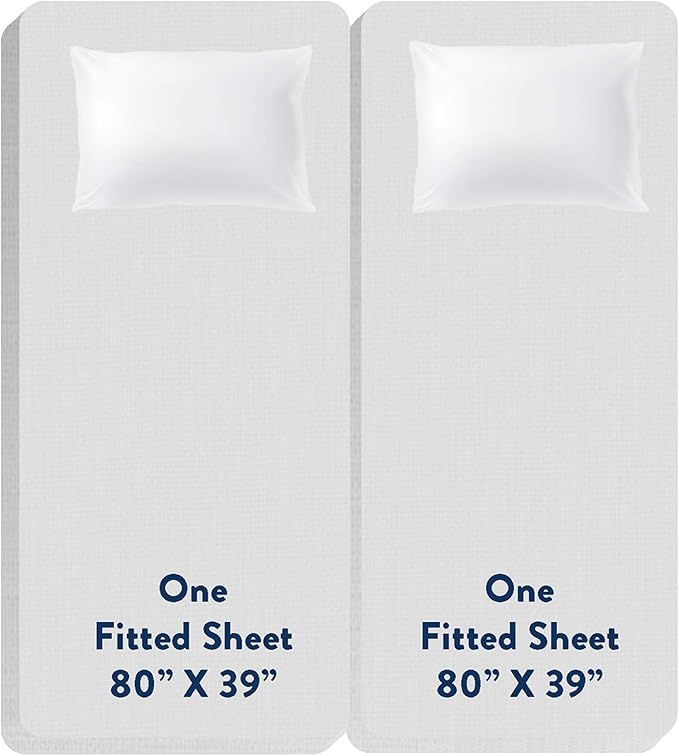 Bare Home Bed-in-A-Bag 8 Piece Comforter & Sheet Set - Split King - Goose Down Alternative - Ultra-Soft 1800 Premium Bed Set (Split King, Taupe/Sand)