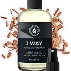 Aroma Country 1 Way Diffuser Oil - Luxury Hotel Santal Fragrance Oil for Diffuser Refill, Sandalwood Home Aroma Diffusers & Room Spray - My Way Premium Aromatherapy Oils & Home Scent (4 Fl Oz)
