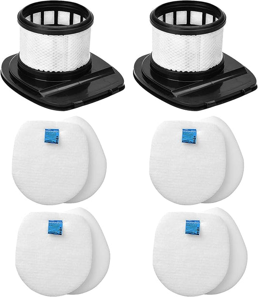 IX140 IX141 IX142 Filters, Lichelete IX141 Filters for Shark Rocket Pet Pro IZ140 IZ140C IZ141C IZ142 UZ145 Stick Vacuums, Part 616FJ140 and 617FJ140, 2 Pack Filter, 4 Pack Foam and Flet Filter Kit