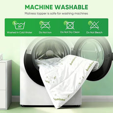 Twin Mattress Topper, 3 in 1 Memory Foam Mattress Topper for Back Pain, 2