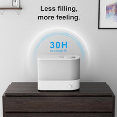 MEGAWISE 2025 Humidifier, 6L Large Capacity, 50H Runtime, Enjoy ultra-quiet, cool mist for your bedroom, nursery, or indoor plants. Top-fill design for effortless convenience (White)