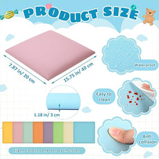 8 Pack Wall Padding for Playroom Peel and Stick Headboard 11.81