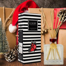LOVSPA Reed Diffuser Set, Holiday Scented Oil Diffuser with Sticks, Home Fragrance Accessories for Bathroom Shelf Decor, Aroma Diffusers for Home or Office Desk, USA Made