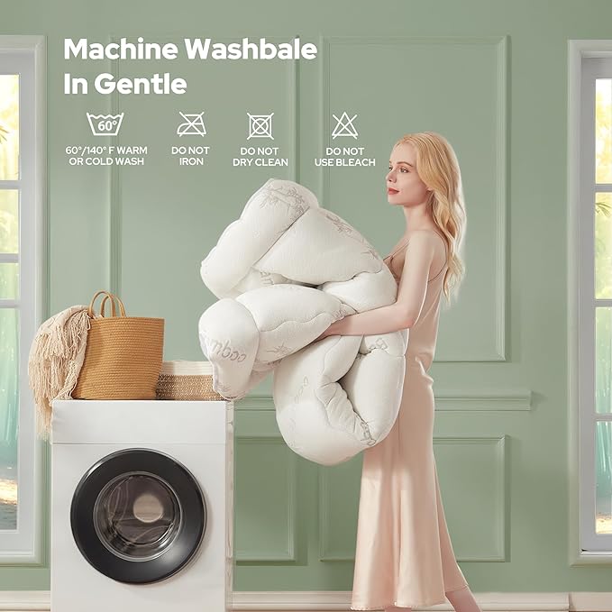 BEDLORE Twin Mattress Topper Viscose Derived from Bamboo, Thick Pillow Top Mattress Pad with Stretchable Pockets for 6-15 inches Mattress, Soft Breathable Mattress Topper for Back Pain Relief