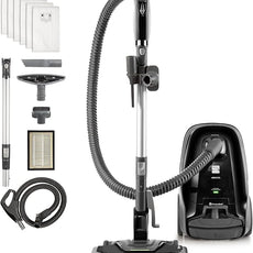 Kenmore BC3006 400 Series Pet Friendly Lightweight Bagged Canister Vacuum Cleaner 2-Motor Design with Hair Eliminator Brushroll, HEPA Filter, LED Headlight, Extended Wand and Auto Cord Rewind
