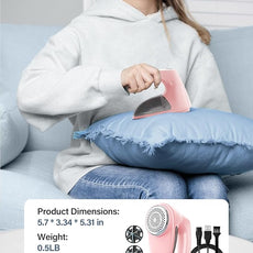 Bymore Fabric Shaver, Lint Shaver for Clothing Furniture Shaver, Sweater Defuzzer Pill Remover Shaver, Lint Remover for Clothing Fuzz-Pink