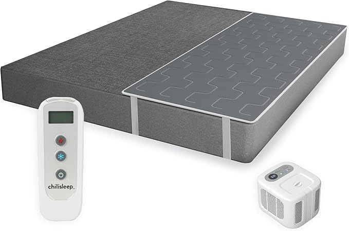 Chilipad Cube Bed Cooling System - Cooling & Heating Mattress Topper, Custom Bed Temperature, Cool Sleep Enhancement, Temp Range of 60-115°F, ME Half King or TwinXL Size (38" W x 80" L), Model: CP502