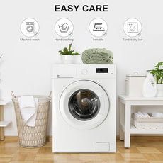 FreshCulture King Fitted Sheet Only - Hotel Quality Ultra Soft & Breathable Brushed Microfiber Fitted Sheet with 21 Inch Deep Pockets - Fits King Size Bed (Sage Green)