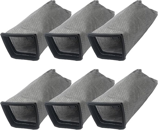 HEPA Cloth Filter Bags Replacement for Hoover Porta Power Swingette S1015 S1029 CH30000 Commercial Canister Vacuum Cleaner Bag, Replace 43662023 (6 Pack)
