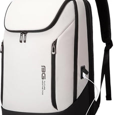 BANGE Business Smart Backpack Waterproof fit 15.6 Inch Laptop Backpack with USB Charging Port,Travel Durable Backpack