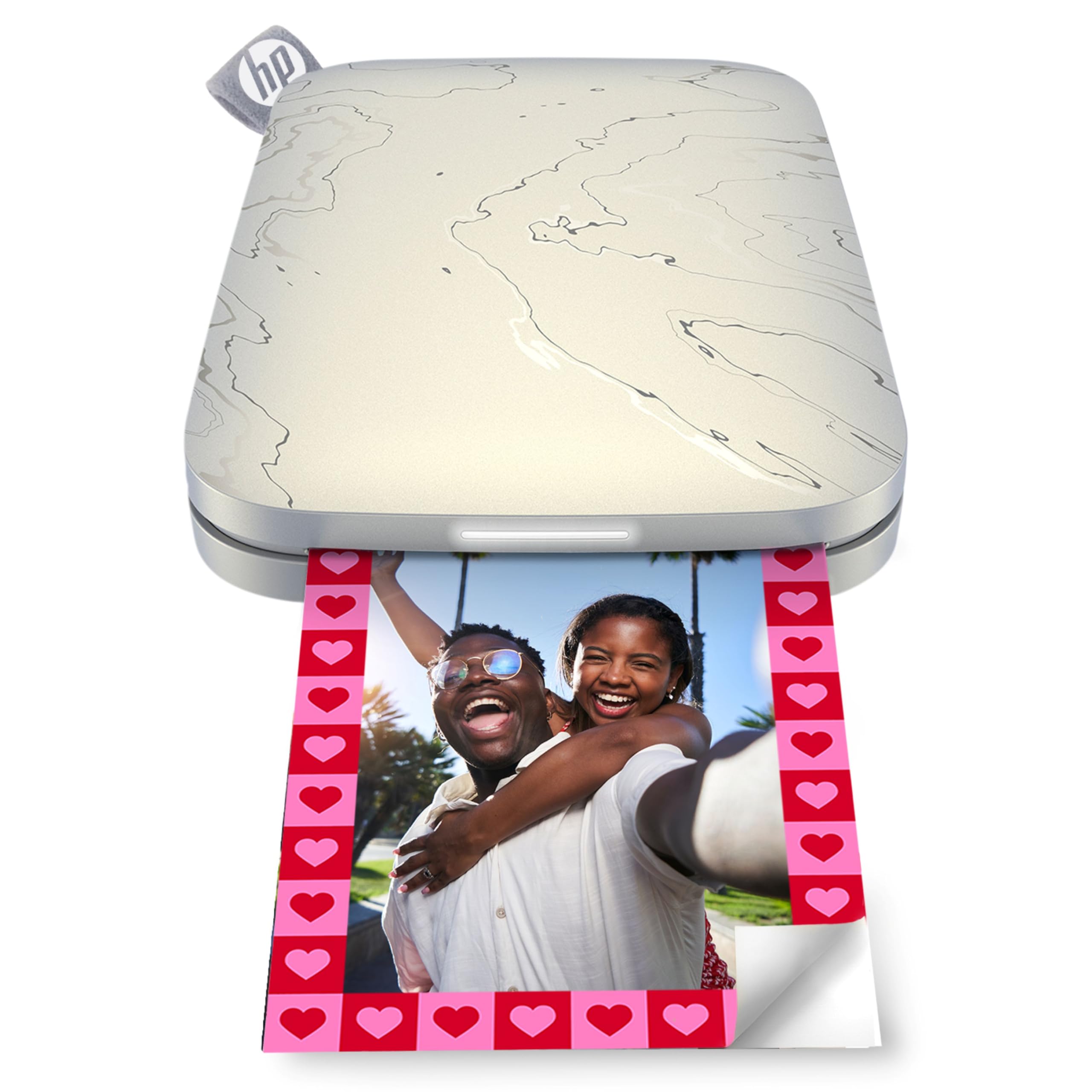 HP Sprocket Portable 2x3 Instant Photo Printer (Lilac) Print Pictures on Zink Sticky-Backed Paper from Your iOS & Android Device.