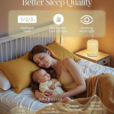 Essential Oil Diffuser – 2.4MHz Ultrasonic Aromatherapy Diffuser, Health Night Light, Timer & Auto Shut-Off, BPA-Free, 120ml Ceramic Oil Diffuser for Bedroom, Office, Spa, Yoga