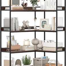 Giantex 5-Tier Corner Bookshelf, 71