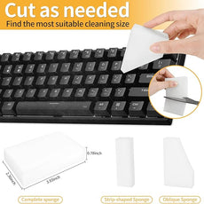 100 Pack Magic Cleaning Sponges Eraser, Multi-Functional Melamine Sponge Foam Cleaning Pads for Household Kitchen Bathroom Furniture Bathtub Sink Cleaning Kitchen Dish Sponge, 10x6x2cm