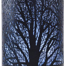 EQUSUPRO Essential Oil Diffuser 150ml Black Metal Aromatherapy Oil Diffuser Ultrasonic Cool Mist Diffuser with Auto Shut-Off Protection,7 Colors Changed LED for Home Office SPA Yoga