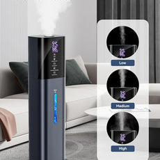 Humidifiers for Bedroom, 2.11Gal 8L Quiet Humidifiers for Large Room with Timer, 360°Nozzle, 3 Speed Ultrasonic Cool Mist Humidifier with Humidistat for Baby, Customize humidity for Home Adults Plants