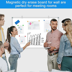 White Board Dry Erase Whiteboard for Wall 48