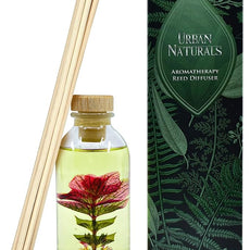 Urban Naturals Black Raspberry Vanilla Reed Diffuser Set | Made with Essential Oils & Real Botanicals | BlackBerry, Raspberry, Amber, Vanilla Orchid & Sandalwood | Made in The USA