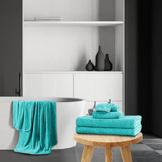 Ferdilan 4 Pack Large Bath Towels Set 35