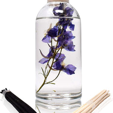 Urban Naturals Lavender Sandalwood Essential Oil Reed Diffuser Set with Natural Bamboo Reeds Sticks | Aromatic Lavender, Golden Amber & Woods | Vegan. Made in The USA