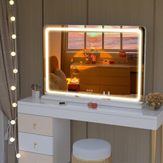 Hasipu Vanity Mirror with Lights, 27.6