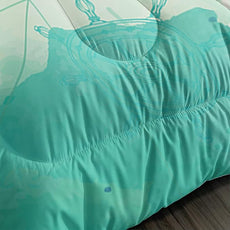 CVHOUSE Sea Turtle Bedding Set, Full Ocean Bohemia Comforter for Boys Kids Girls, Quilt Set With 1 Comforter and 2 Pillow Cases