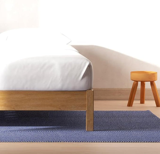 LIFEMENT King Signature Wood Platform Bed Frame Natural, Noise-Free, Under Bed Storage, No Box Spring Needed, Easy Assembly
