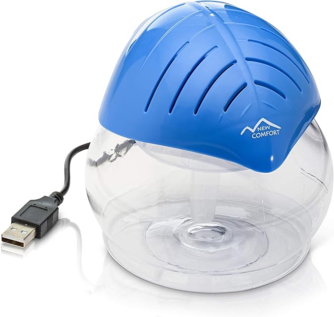 Mini Desktop Water Based Air Purifier/Humidifier by New Comfort