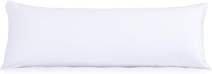 EVOLIVE Ultra Soft Microfiber 21"x54" Long and Full Body Pillow Insert Pregnancy Pillow (21"x54" Body Pillow)
