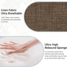 Accent Chair 2 Seat, Arm Chairs with Soft Seat and Armrests for Living Room, Love seat for Dining, Reading, and Waiting Rooms (Brown)