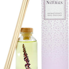 Urban Naturals Lilac Blossoms Reed Diffuser Set | Made with Essential Oils & Real Botanicals | Lily of The Valley, Violets & Lilac | Made in The USA